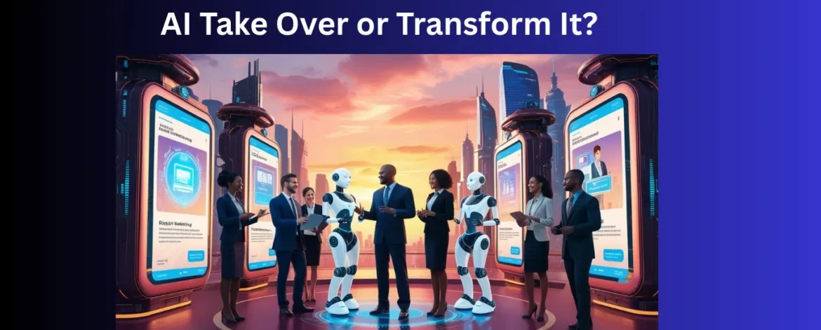 The Future of Digital Marketing: Will AI Take Over or Transform It?